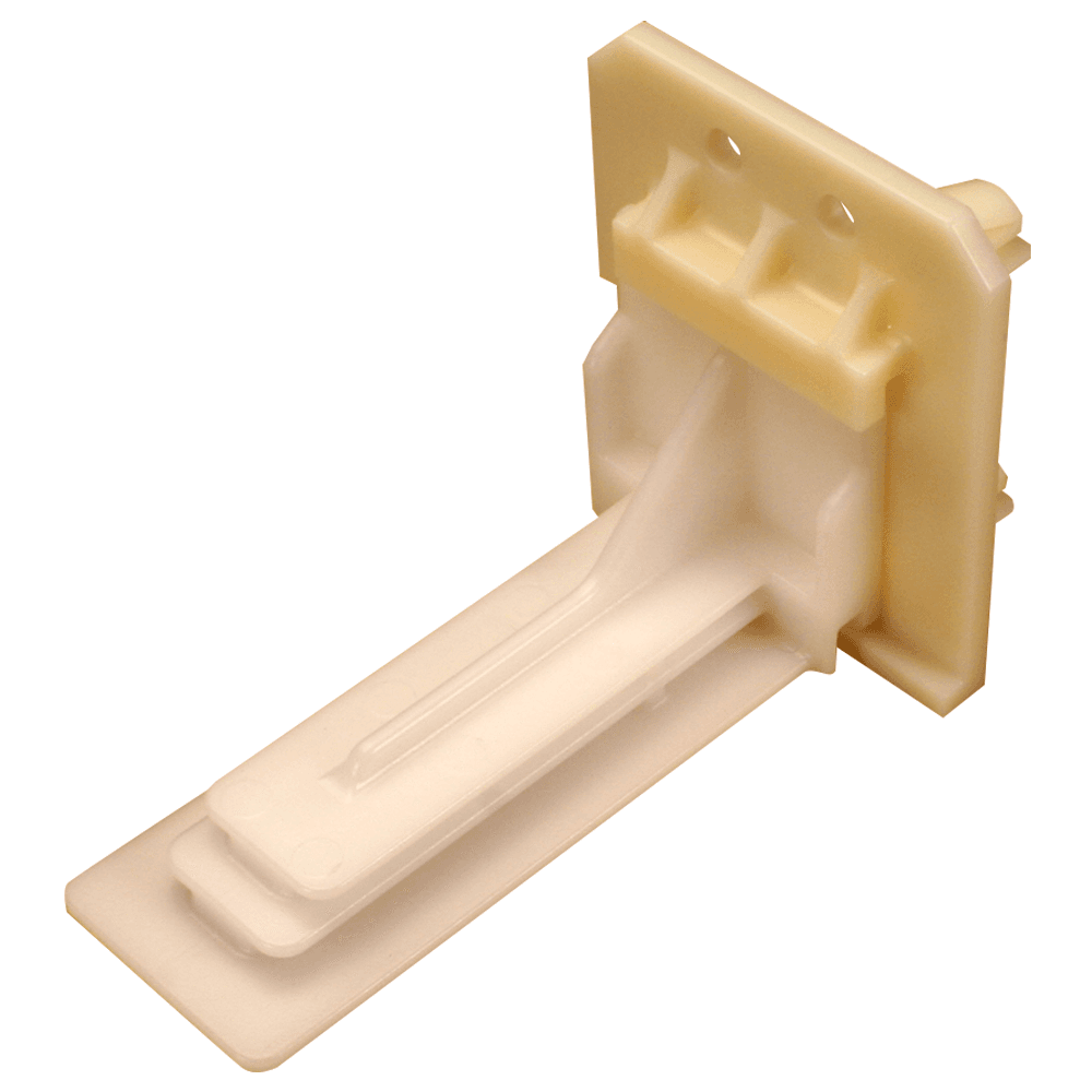 C-348-01 26mm - 39mm Right Adjustable Inset Undermount Bracket, 10mm, Dowelled (400/Box)