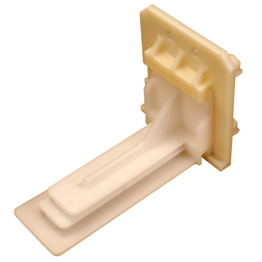 C-364-01 11mm - 39mm Right Adjustable Inset Undermount Bracket, 10mm, Dowelled (400/Box)