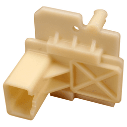C-368-01 6mm - 22mm Right Adjustable Roller Undermount Bracket, 8mm, Dowelled (300/Box)