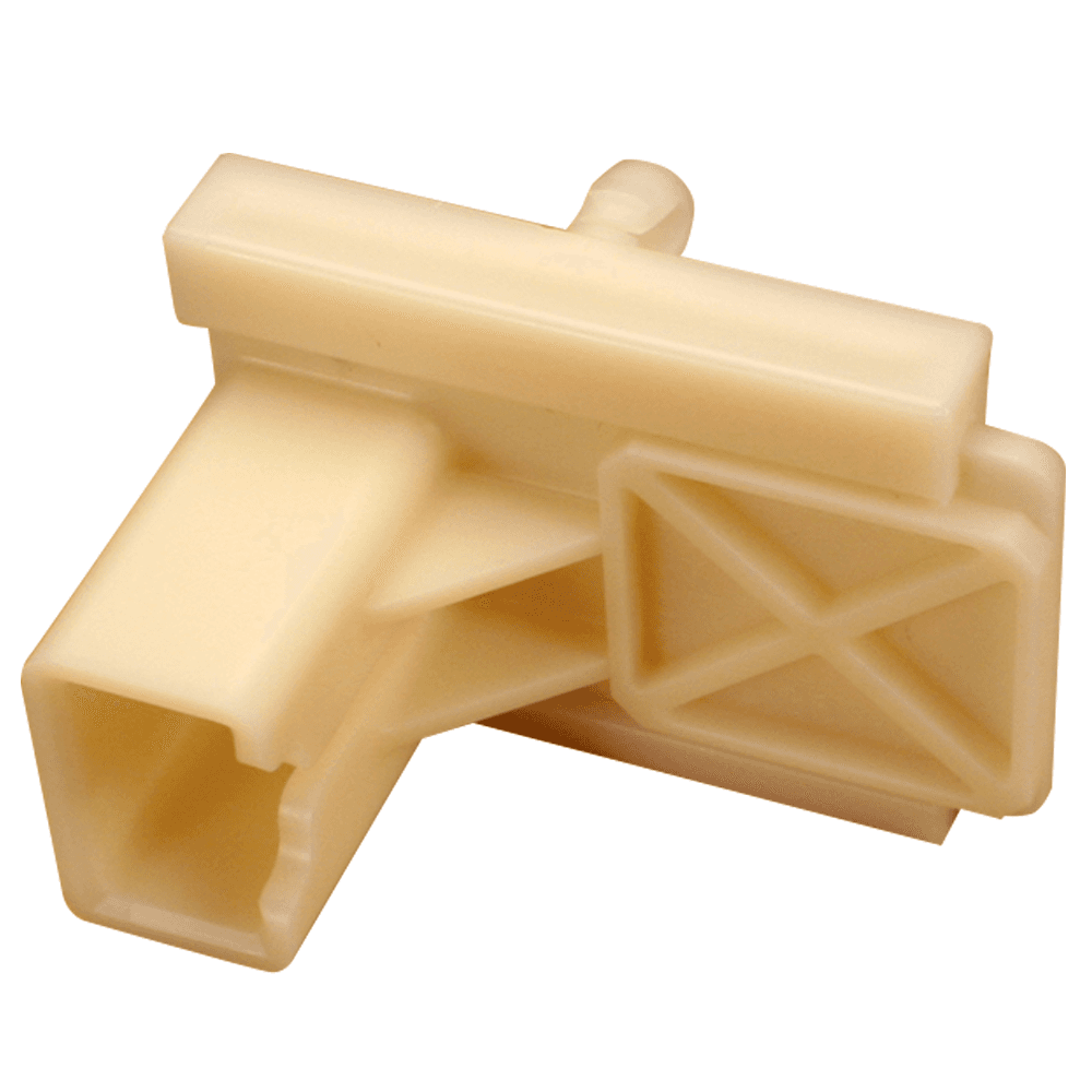 C-370-01 8mm - 24mm Right Adjustable Roller Undermount Bracket, 8mm, Dowelled (300/Box)