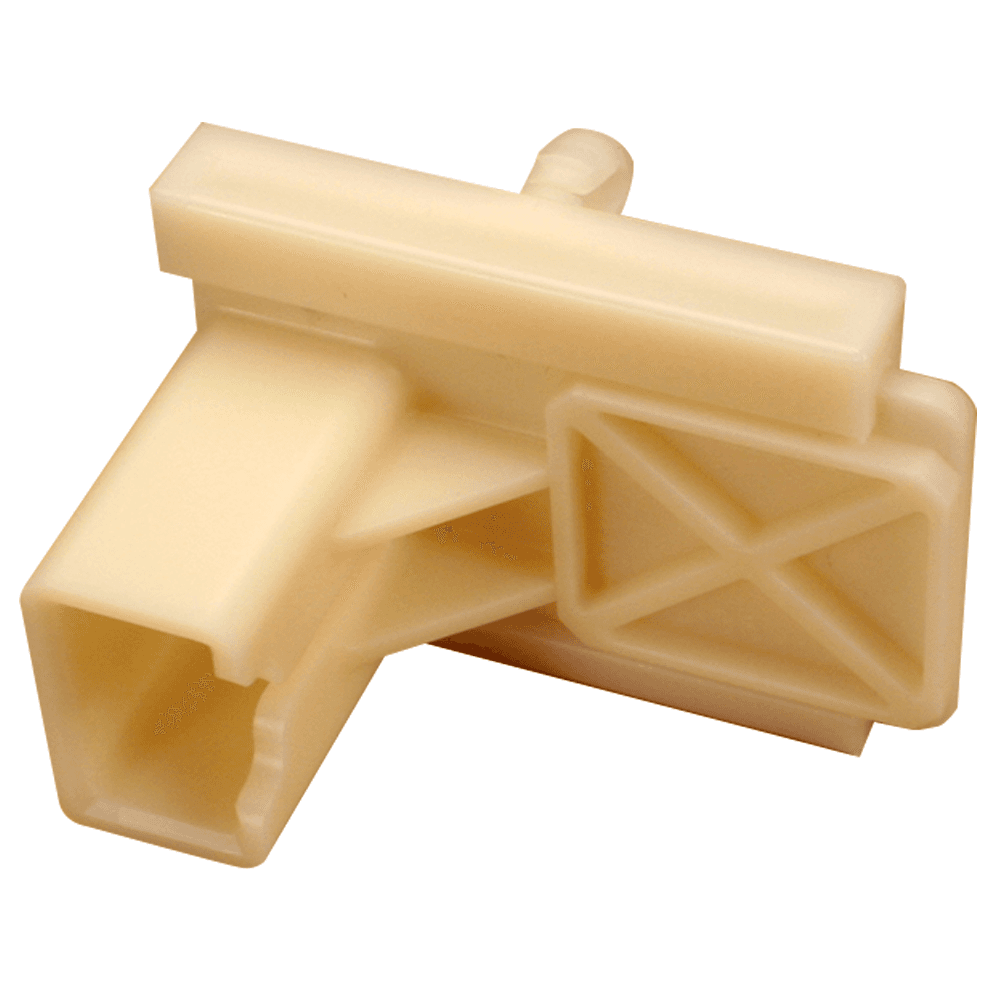 C-370-03 8mm - 24mm Right Adjustable Roller Undermount Bracket, 8mm, Dowelled (100/Box)