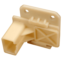 C-371-01 6mm - 22mm Right Adjustable Roller Undermount Bracket, Screw-On (300/Box)