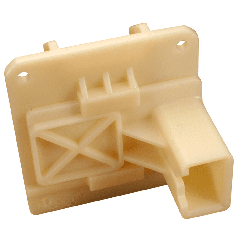 C-375-02 6mm - 28mm Left Adjustable Roller Undermount Bracket, Peninsula (100/Box)