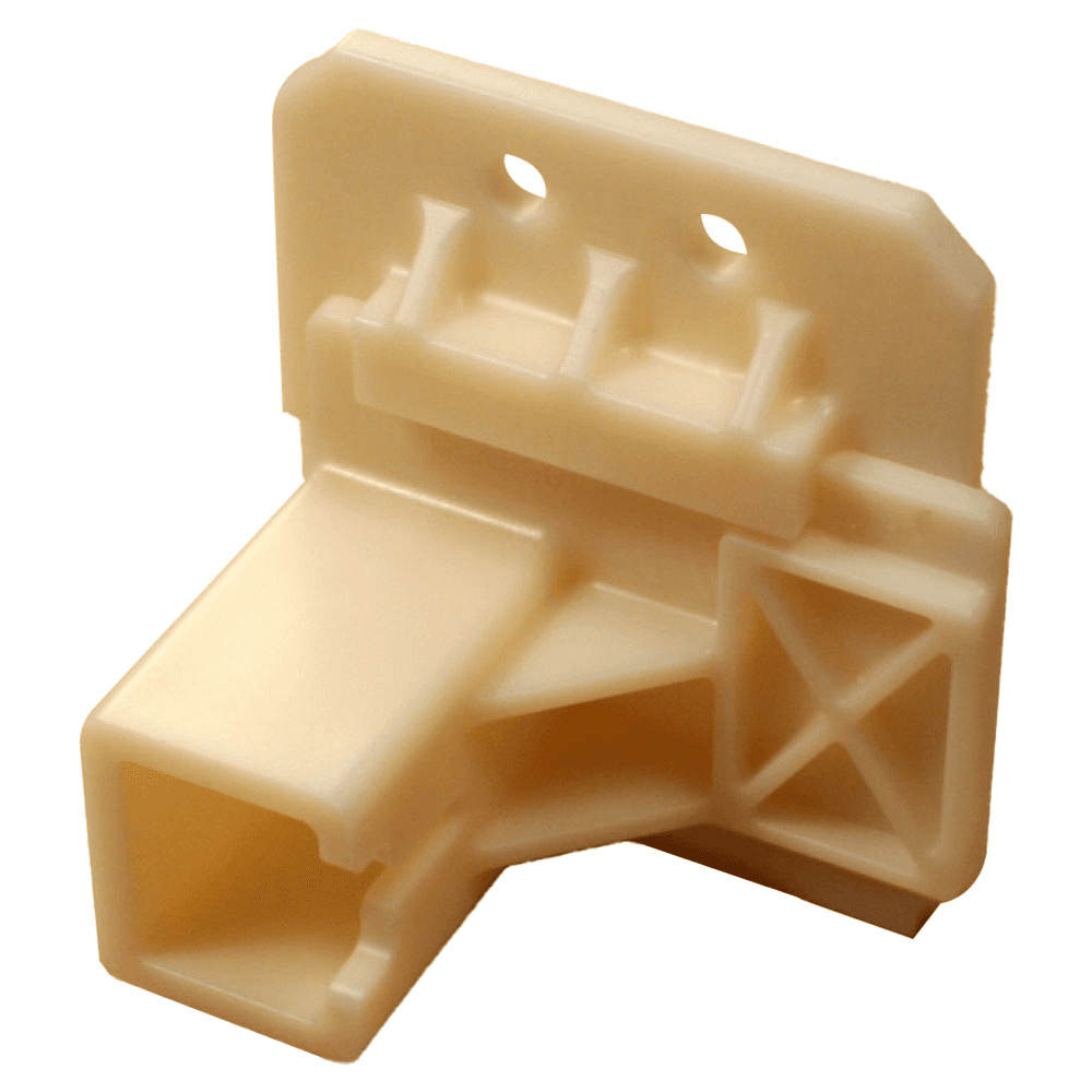 C-405-01 6mm - 22mm Right Adjustable Roller Undermount Bracket, 10mm, Dowelled (300/Box)