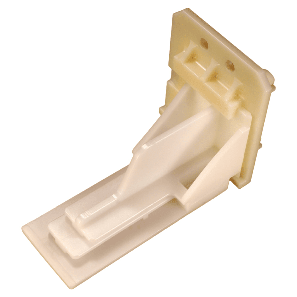 C-417-01 46mm - 50mm Right Adjustable Undermount Bracket, 10mm, Dowelled (400/Box)
