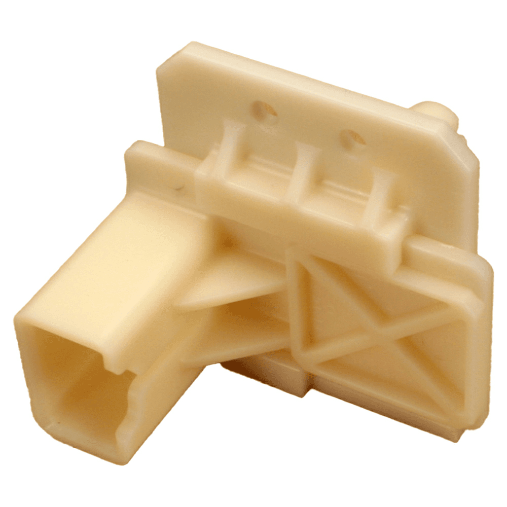 C-478-01 16mm - 32mm Right Adjustable Roller Undermount Bracket, 10mm, Dowelled (300/Box)