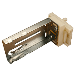 C-621 25mm - 57mm Left Adjustable Ball Bearing Bracket, 8mm, Dowelled (50/Box)