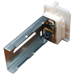 C-630 23mm - 55mm Left Adjustable Ball Bearing Bracket, 8mm, Dowelled (50/Box)