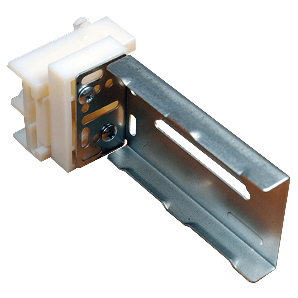 C-631-01 33mm - 65mm Right Adjustable Ball Bearing Bracket, 8mm, Dowelled (50/Box)
