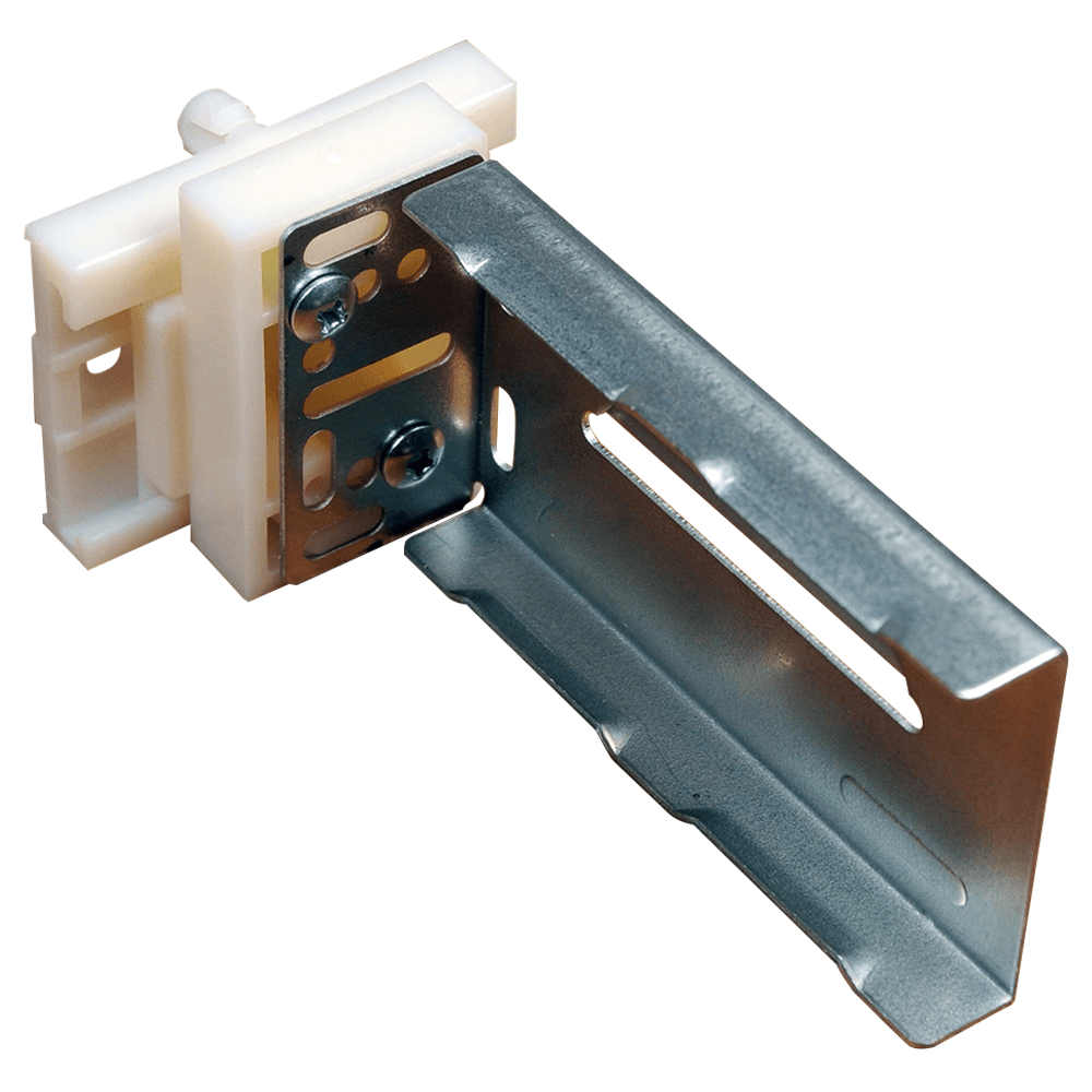 C-632-01 25mm - 57mm Right Adjustable Ball Bearing Bracket, 8mm, Dowelled (50/Box)