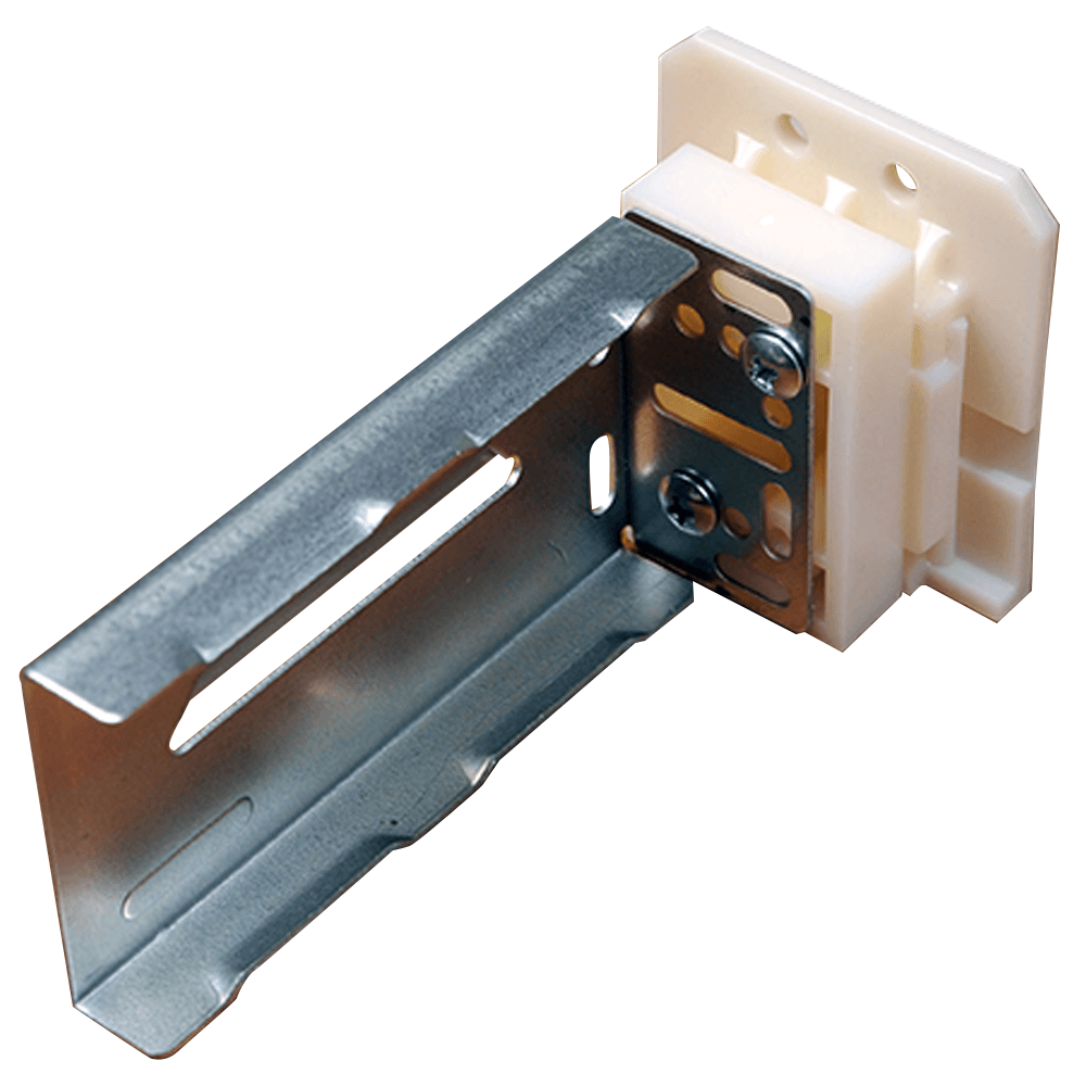 C-639-01 23mm - 55mm Right Adjustable Ball Bearing Bracket, 10mm, Dowelled (50/Box)