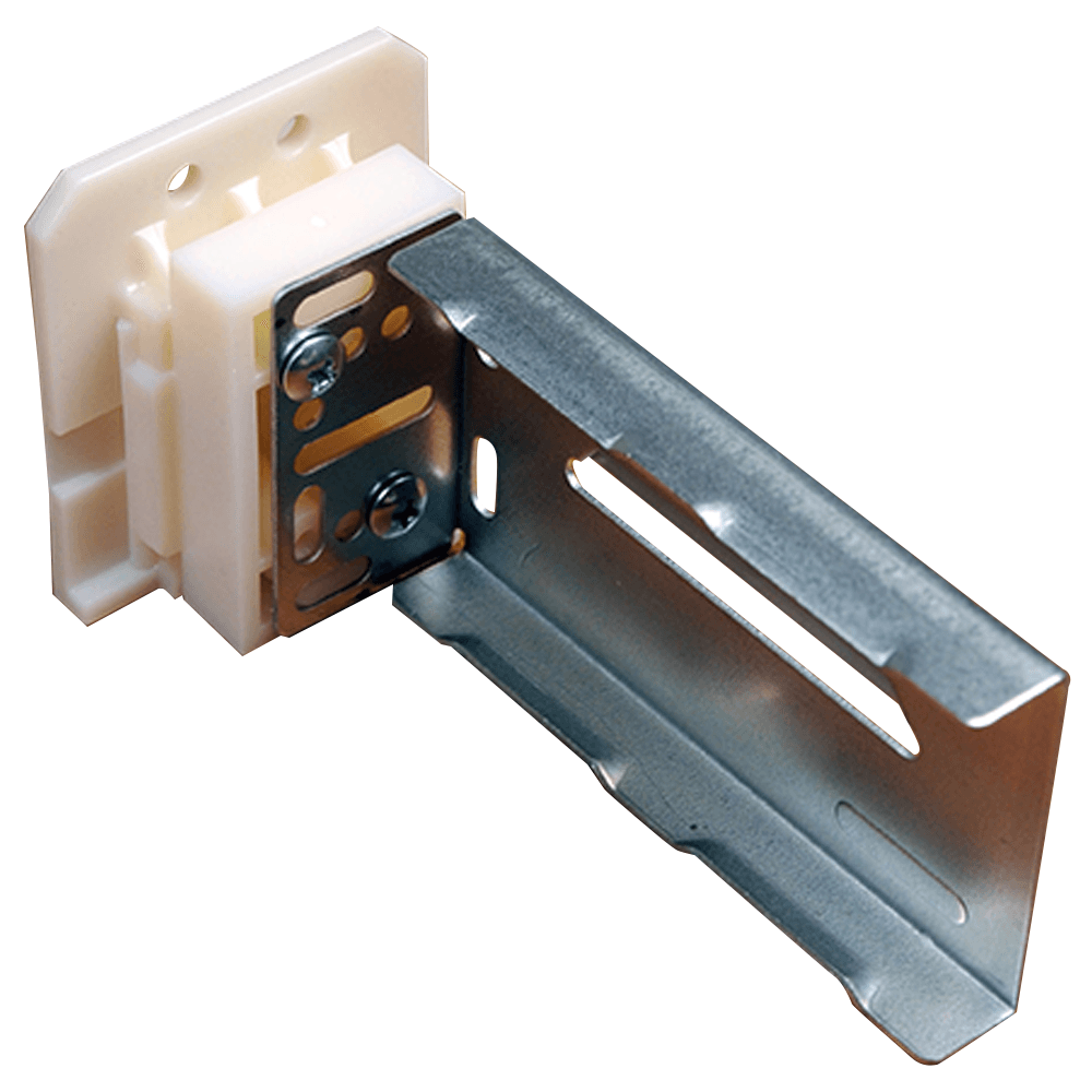 C-639 23mm - 55mm Left Adjustable Ball Bearing Bracket, 10mm, Dowelled (50/Box)