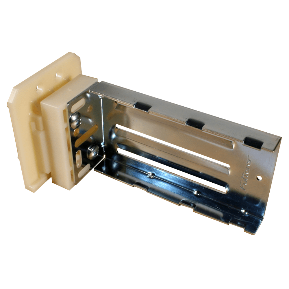 C-641-01 23mm - 55mm Right Adjustable Ball Bearing Bracket, 10mm, Dowelled (50/Box)