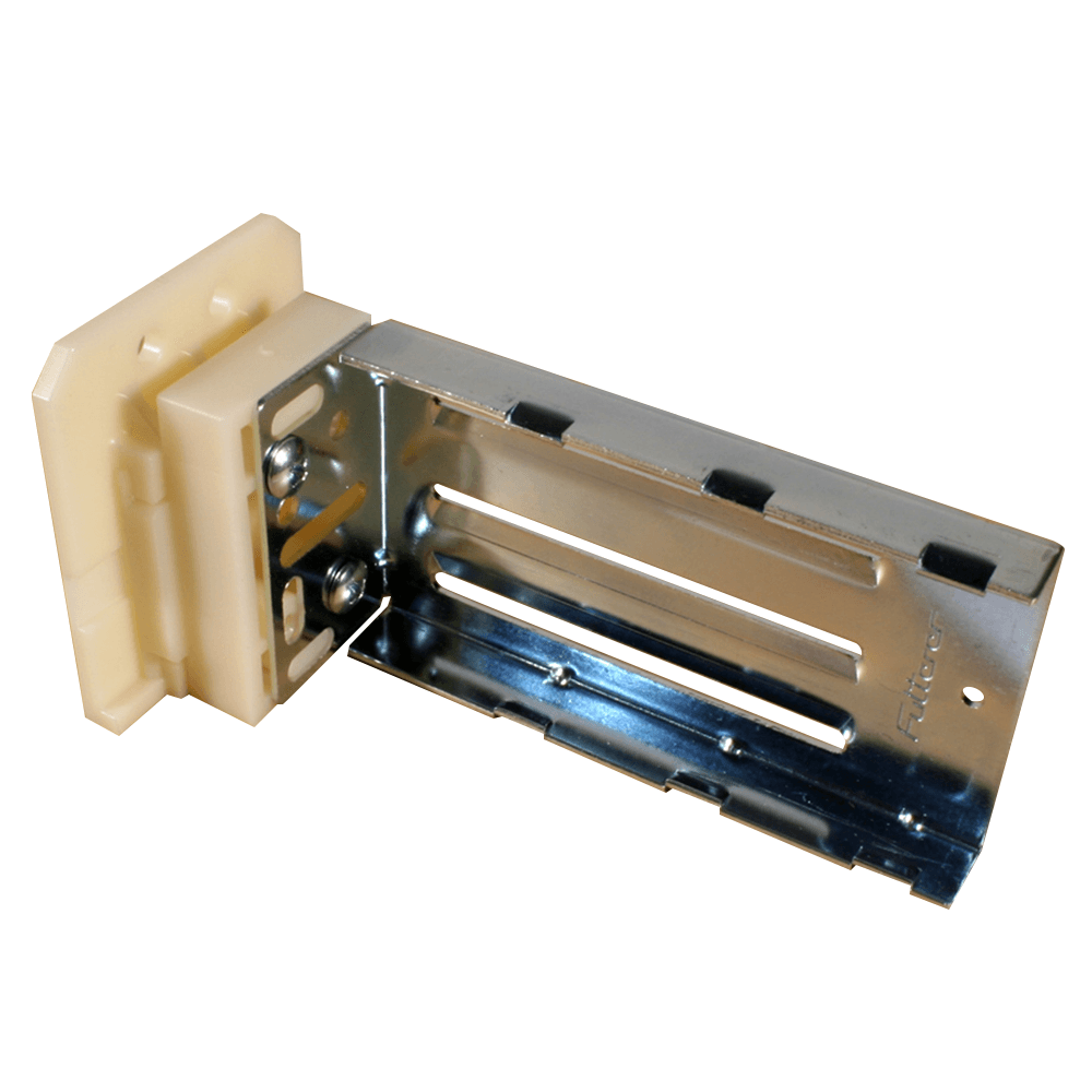 C-645-01 23mm - 55mm Right Adjustable Ball Bearing Bracket, 10mm, Dowelled (50/Box)