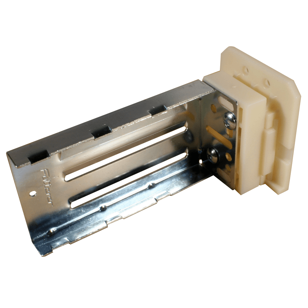 C-647 23mm - 55mm Left Adjustable Ball Bearing Bracket, 10mm, Dowelled (50/Box)