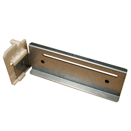 C-680-01 6mm - 76mm Right Adjustable Undermount Extension Bracket, 8mm, Dowelled (25/Box)
