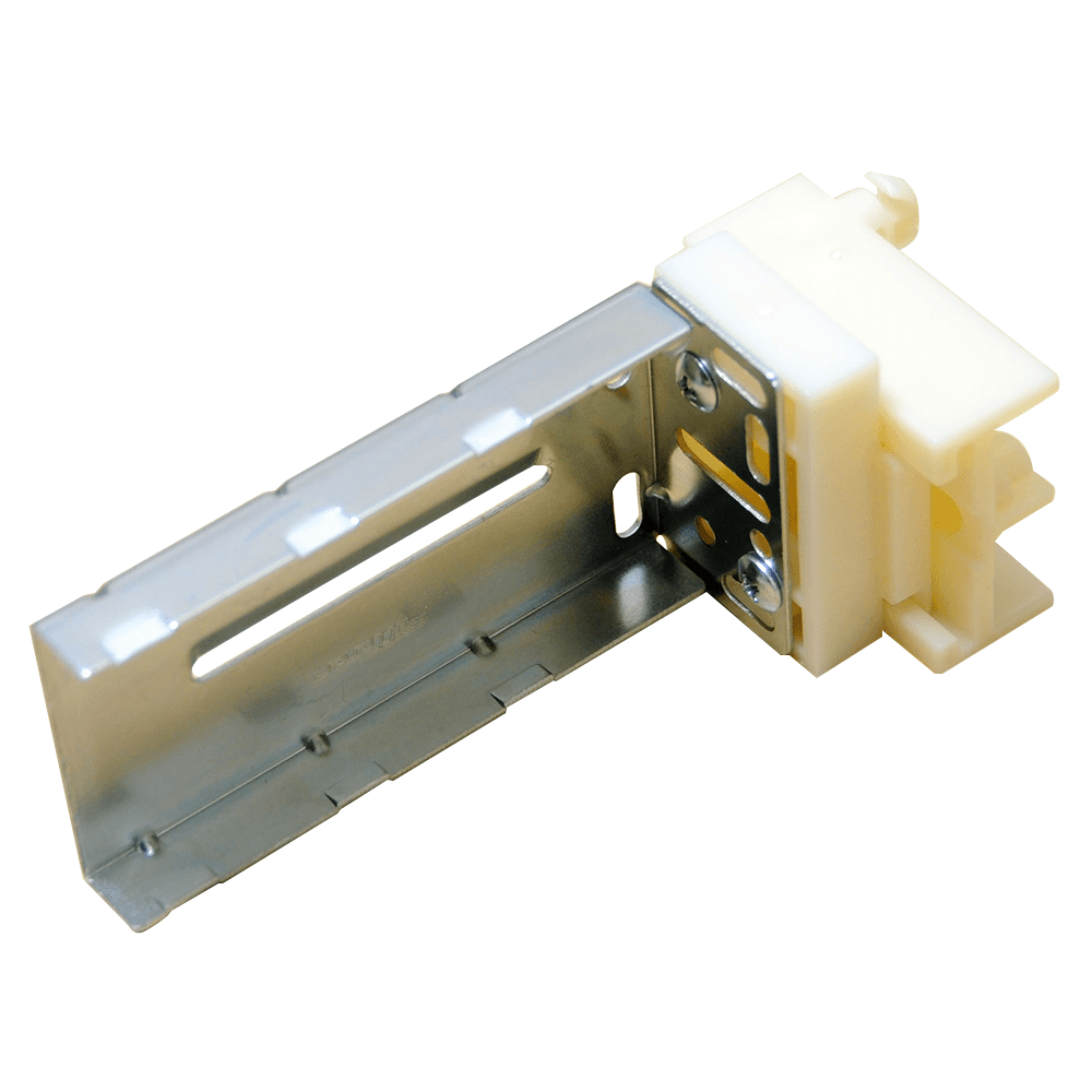 C-693 33mm - 65mm Left Adjustable Ball Bearing Bracket, 10mm, Dowelled (50/Box)