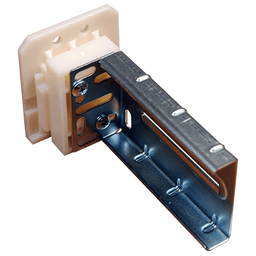 C-774-01 23mm - 55mm Right Adjustable Ball Bearing Bracket, 10mm, Dowelled (50/Box)