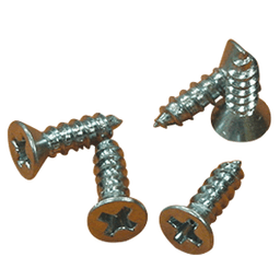 #6 x 1/2" Flat Head Mounting Screw, Phillips Drive, by Tenn-Tex