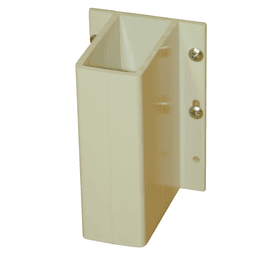 QuikTRAY 4" Center Partition Support for 3" Center Stile, White (24/Box)