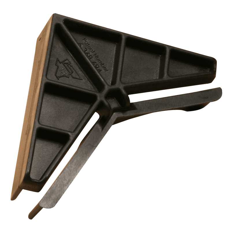 2-1/4" x 2-1/4" Corner Protector, Black