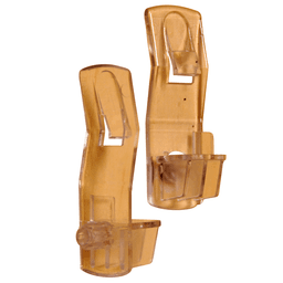 1/4" Right Hand Locking Shelf Support for 3/4" Shelves, Clear Finish 3000/Box