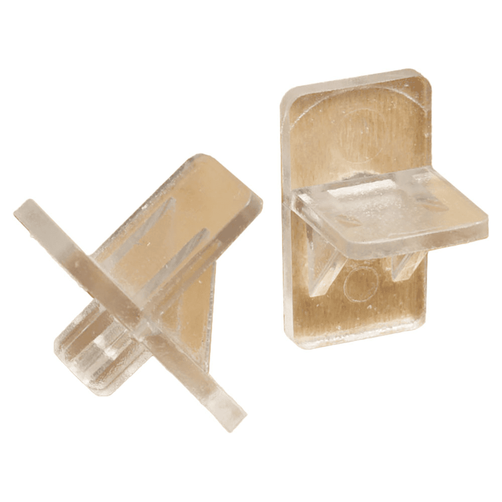T-636 1/4" Shelf Support, Clear Finish 8000/Box