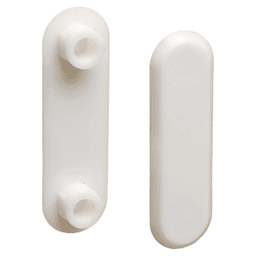 8mm Hole Plug, White
