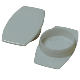 35mm Cover Cap, Gray Silver
