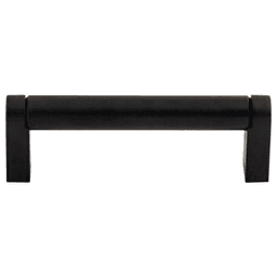 3-3/4" Pennington Bar Pull, Flat Black