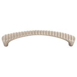 5-1/16" Nouveau Grooved Pull, Brushed Satin Nickel
