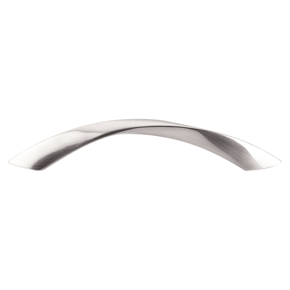 5-1/16" Nouveau III Arch Pull, Brushed Satin Nickel, 6-9/16" Length