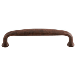 4" Dakota Charlotte Pull, Patina Rouge