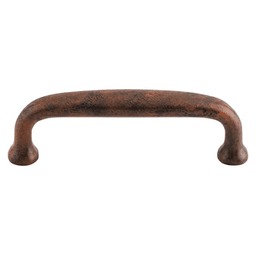 3" Dakota Charlotte Pull, Patina Rouge