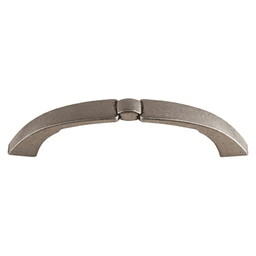 3-3/4" Dakota Lida Pull, Pewter Antique