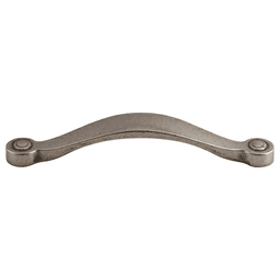 5-1/16" Dakota Saddle Pull, Pewter Antique
