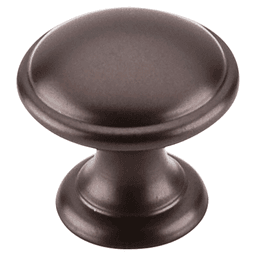 1-1/4" Dakota Round Knob, Oil-Rubbed Bronze