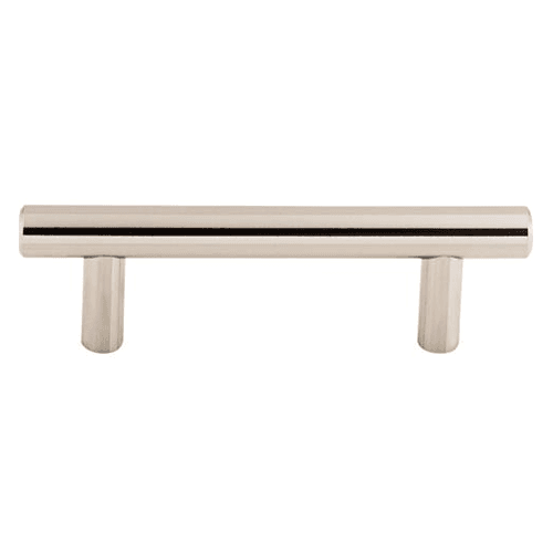 3" Asbury Hopewell Bar Pull, Polished Nickel