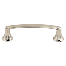 3-3/4" Asbury Rue Pull, Polished Nickel
