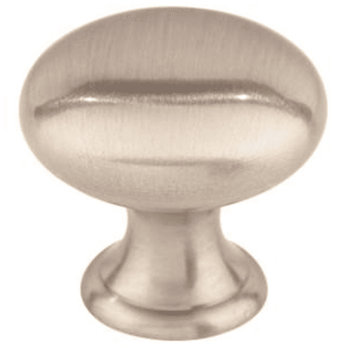 15/16" Asbury Mushroom Knob, Brushed Satin Nickel