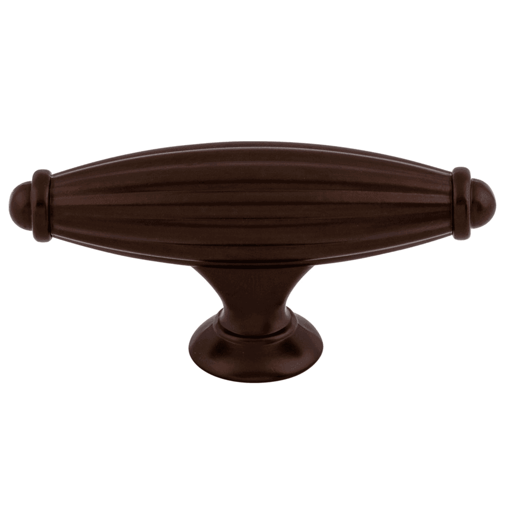 2-5/8" Tuscany T-Handle Pull, Oil Rubbed Bronze