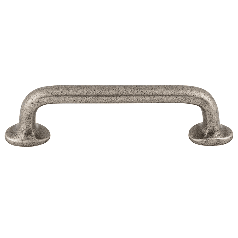 4" Aspen Rounded Pull, Silicon Bronze Light