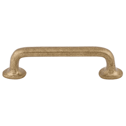 4" Aspen Rounded Pull, Light Bronze