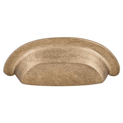 3" Aspen Cup Pull, Light Bronze