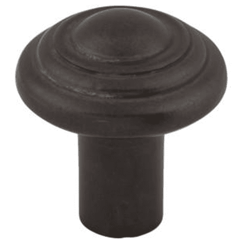 1-1/4" Aspen Button Knob, Medium Bronze