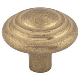 1-3/4" Aspen Button Knob, Light Bronze
