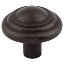 1-3/4" Aspen Button Knob, Medium Bronze
