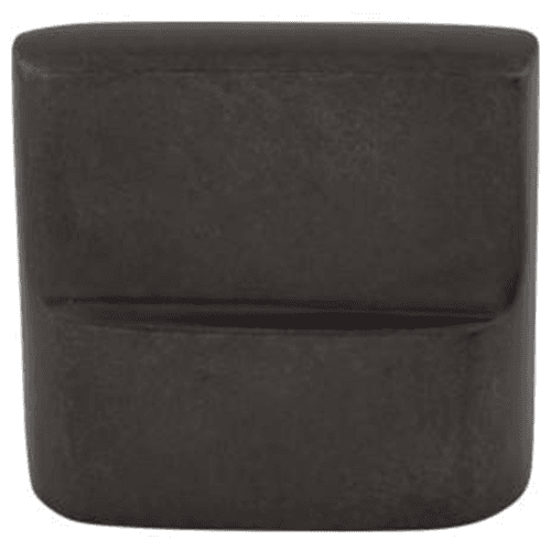 1-3/8" Aspen Flat Sided Knob, Medium Bronze