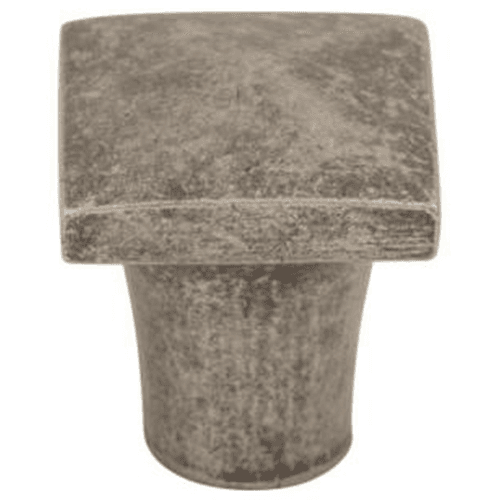 3/4" Aspen Square Knob, Silicon Bronze Light