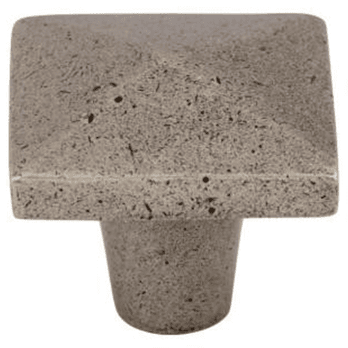 1-1/2" Aspen Square Knob, Silicon Bronze Light
